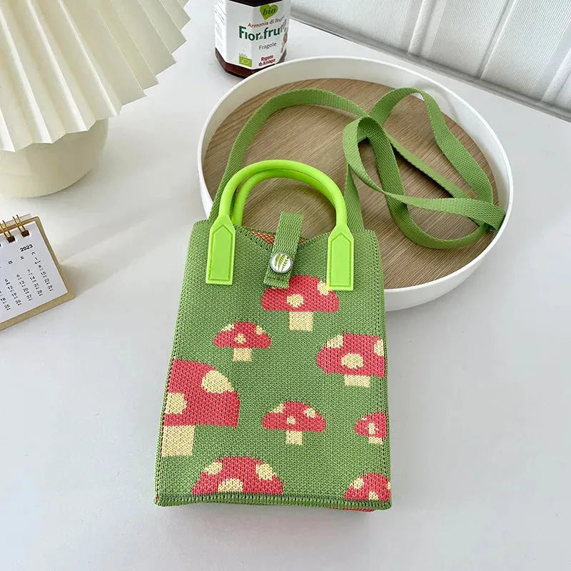Love Mini Knit Shoulder Crossbody Bag - Bella Enchanté